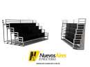 haz click para ver mas detalles de  Gradas Telescopicas Plegables